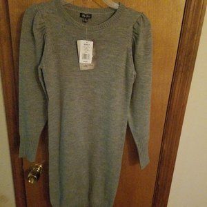 Long sleeve sweater dress